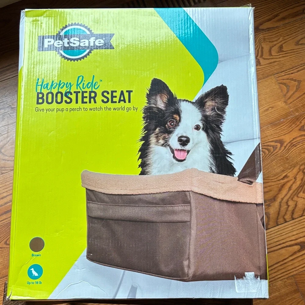PetSafe Happy Ride Brown Booster Seat